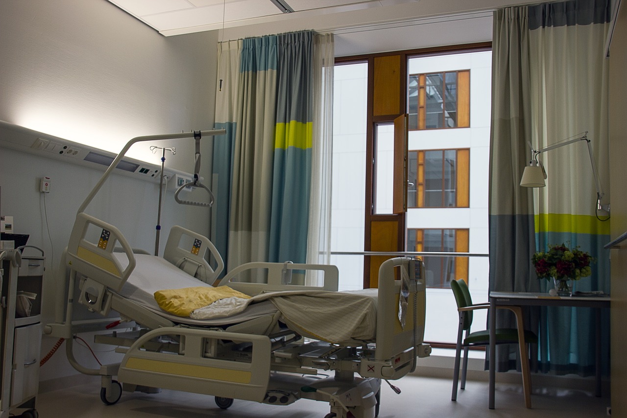 hospital patient room